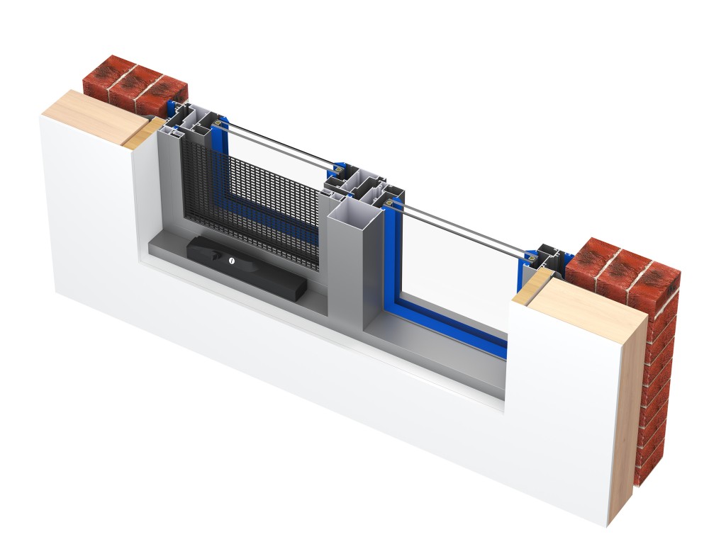Aluminum Awning Window DM55 for Residential Applications