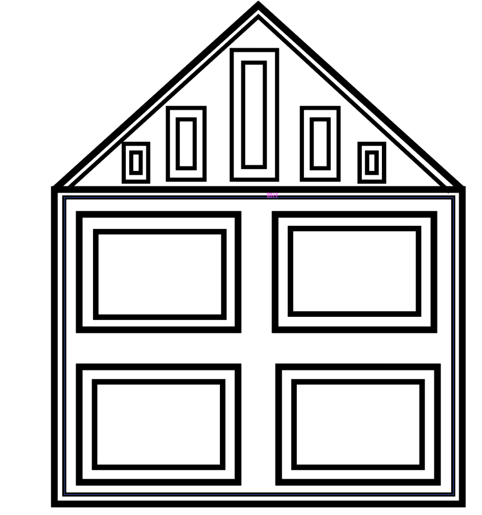 Irregular roof window