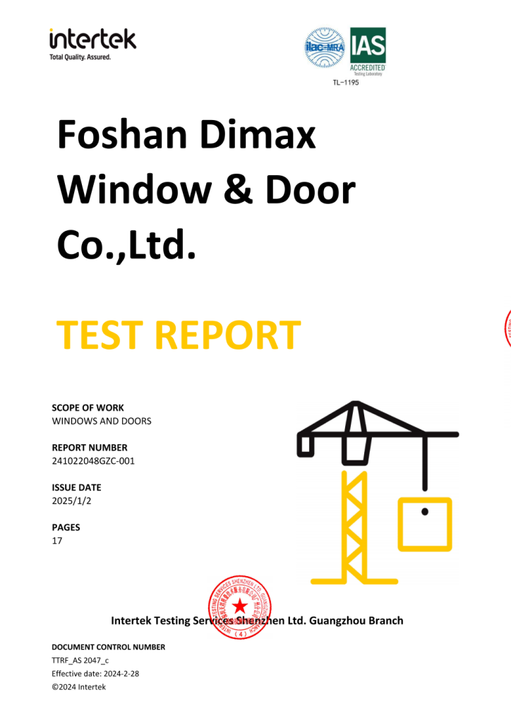 Aluminum Awning Window DM55 for Residential Applications