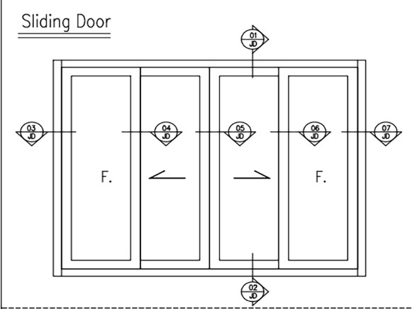 100 Series Thermal Break Sliding Door for Australian Homes