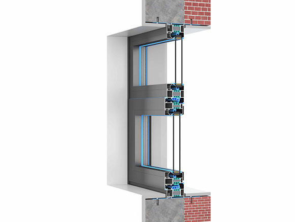 80 Series Premium Casement Aluminum Windows for American Homes
