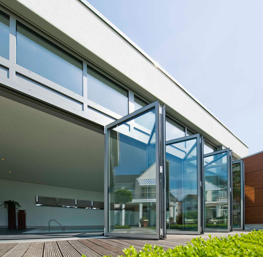 80 Series Thermal Break Aluminum Folding Door for Australian Homes