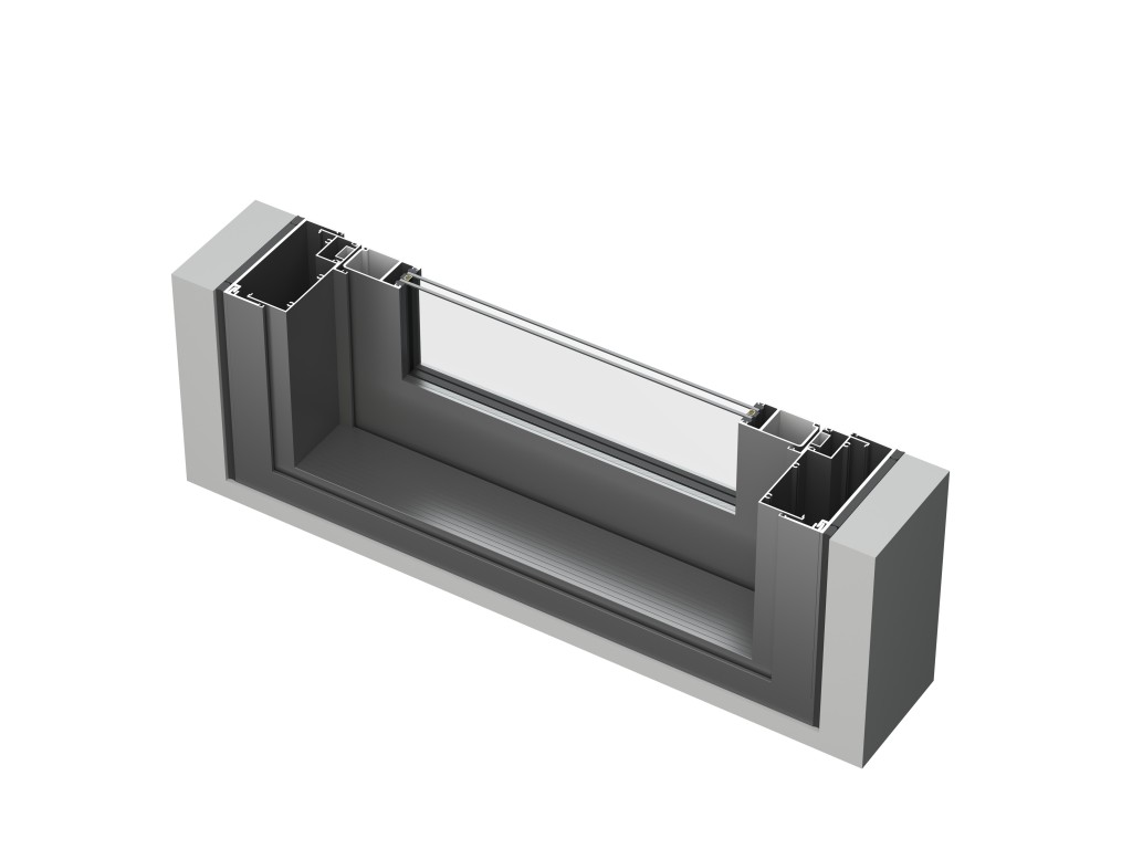 Aluminum Casement Door DM150 High-Performance Non-Thermal System Door | AS2047 Compliant