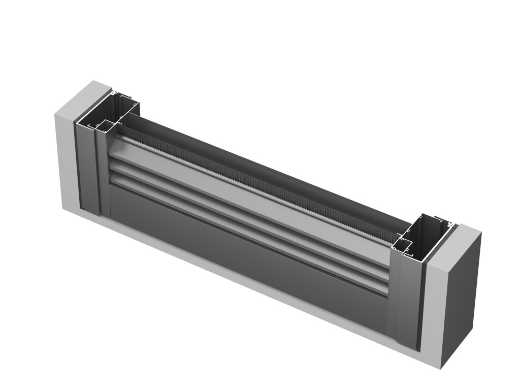 Aluminum Sliding Door DM150 for Residential & Commercial Applications