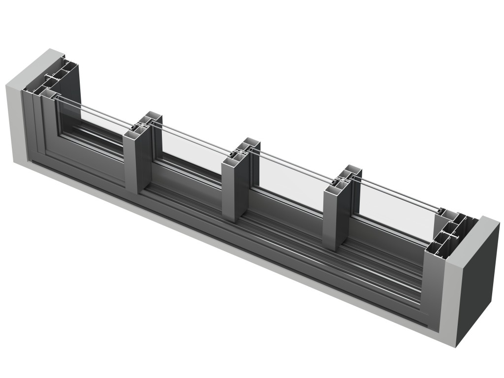 Aluminum Sliding Door 200 Series for Residential Applications