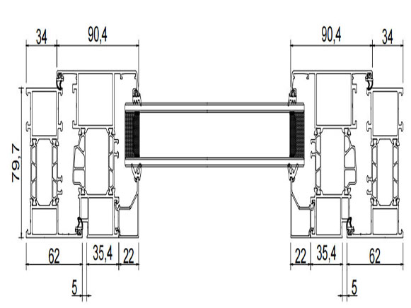 80 Series Heavy-Duty Aluminum Swing Doors for American Homes and Businesses