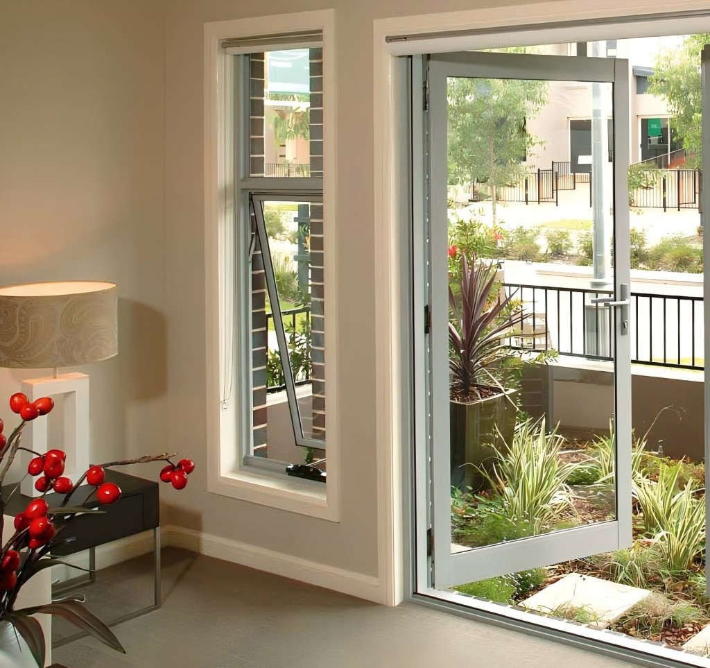 High-Performance Aluminum Casement Doors | DM100 Non-Thermal Series