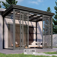 Customize Your Residential Aluminum Lean-To Sunroom - Style 1