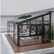 Customize Your Residential Aluminum Lean-To Sunroom - Style 8