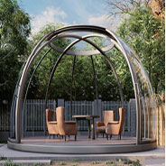 Customize Your Residential Aluminum Lean-To Sunroom - Style 9