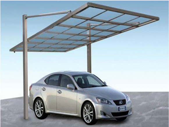 High-Strength Safety Glass Canopy for Commercial & Residential Entrances